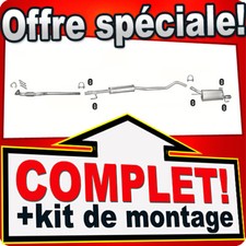 Échappement pour OPEL TIGRA TWINTOP 1.4 CORSA C 1.2 1.4 Twinport Tuyau
