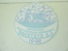RARE AUTOCOLLANT / STICKER AS