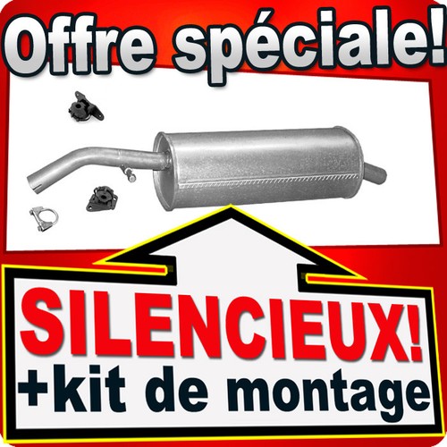 Silencieux arriere pour - silencieux,