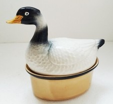 Ancienne terrine zoomorphe