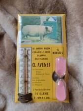 GLACOIDE CUISINE JAMBON CHARCUTERIE PORC COCHON AVENET BLERE THERMOMÈTRE SABLIER