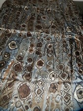 COUPON PIÈCE TISSUS VINTAGE CONFECTION FANTAISIE SATIN HABILLEMENT 1960 ANCIEN