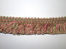 10 METRES DE GALON ANCIEN A FRANGES-PASSEMENTERIE DE LYON-N°RO28