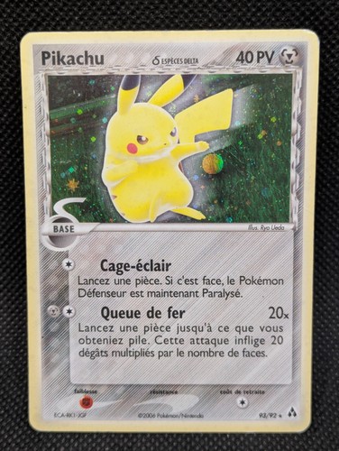 Carte pokemon pikachu - carte,