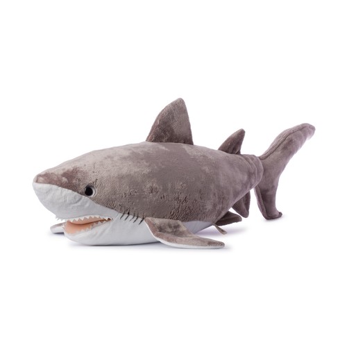 Wwf peluche requin blanc - requin, 109cm