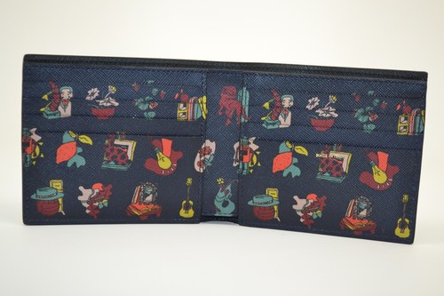 Portefeuille cuir imprimé - portefeuille, en