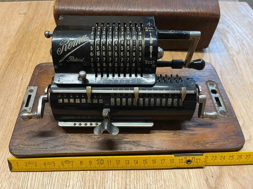 Machine calculer vintage - machine, à