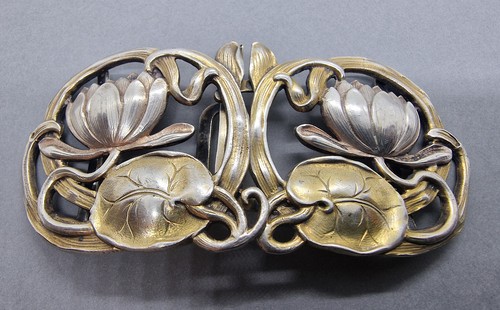 Boucle ceinture art nouveau - art,