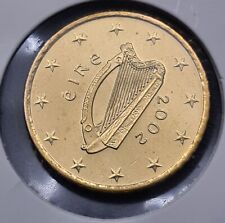  50 Centimes Euro 2002 Irlande BU FDC Du Coffret UNC FAUTÉ 