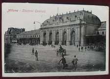 CPA CARTE POSTALE ITALIE MILAN MILANO STAZIONE CENTRALE