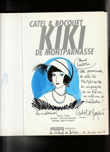 Kiki montparnasse dédicace - de,