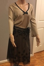 Allison Taylor Khaki Blouse