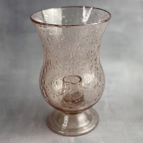Biot photophore verre bullé - verre,