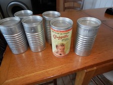 LOT DE 6 ANCIENNES BOITES VIDE GUIGOZ