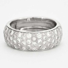 DE BEERS - Bague jonc or et