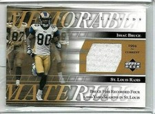 ISAAC BRUCE 2001 UPPER DECK