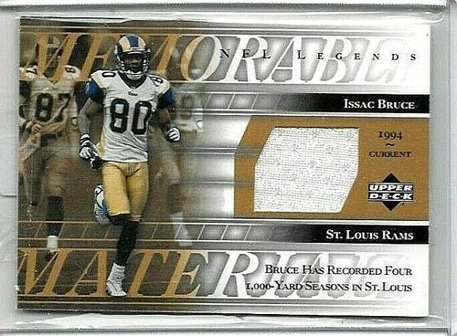 Isaac bruce 2001 - 2001, upper