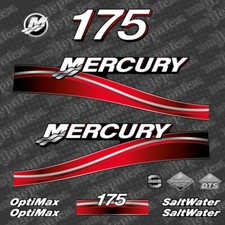 Mercury 175 Outboard RED