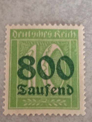 Timbre neuf deutsche - timbre, neuf**