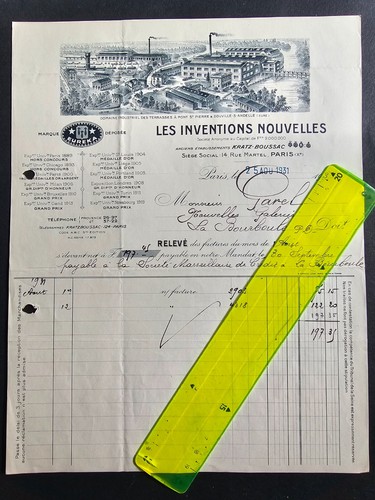 Les inventions nouvelles et - nouvelles,