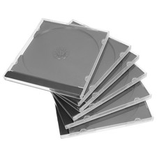  6 Pcs Boite De Rangement Pour Cd Boitier Conteneur Stockage Casse Portable