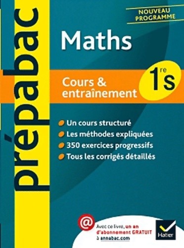 Maths 1re prépabac - -,