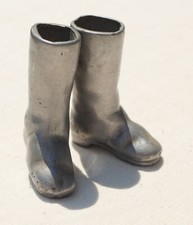 ARMÉE ALLEMANDE - paire bottes en métal croix sous les semelles FAL24BOT001