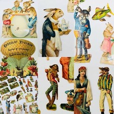 Lot Chromos & Images & Animaux