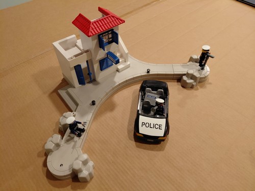 Playmobil police station set - station,