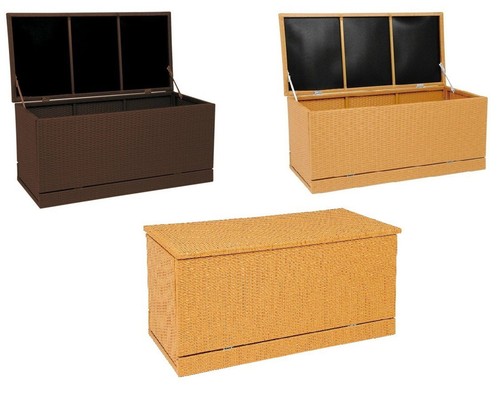 Coffre jardin polyrattan - de,