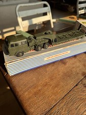 DINKY SUPERTOYS TRACTEUR BERLIET AVEC SEMI REMORQUE PORTE-CHAR REF 890 FRANCE