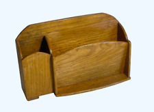 TRIEUR DE COURRIER RANGE LETTRES EN BOIS VINTAGE