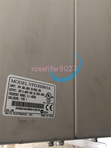 1pcs used delta inverter - used,