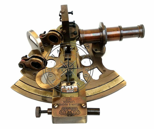Ancien sextant marine - ancien, en