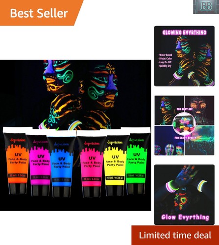 Reactive fluorescent face - fluorescent, &
