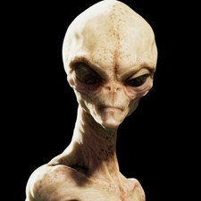 PLAQUE MÉTAL  extraterrestre