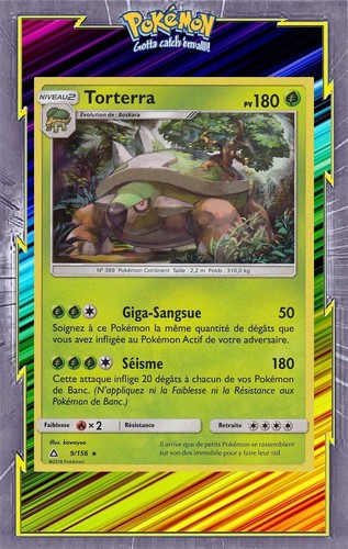 Torterra holo sl05 ultra - holo,