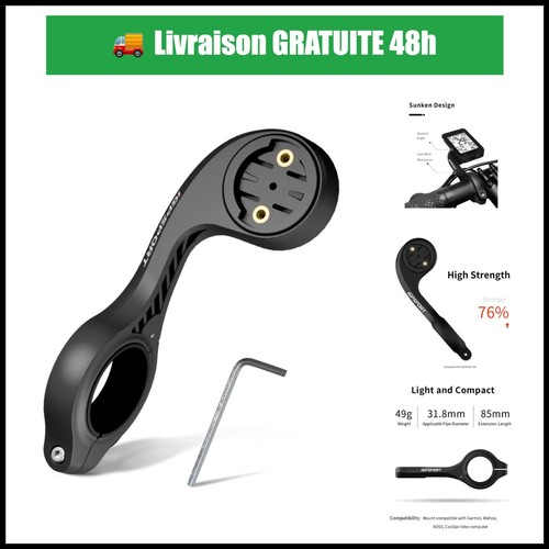 Support compteur vélo
