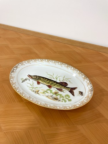 Plat poisson creux en - plat, à