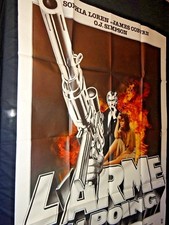 L' ARME AU POING james coburn affiche cinema 1979