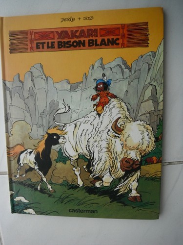 Yakari bison blanc 1977 - yakari, blanc 1977