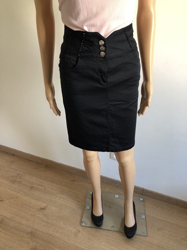 Jupe noire longue - noire,