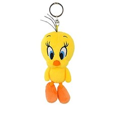 Porte-clés peluche NICI Tweety Bird 13 cm Looney Tunes Warner Bros Japan Import