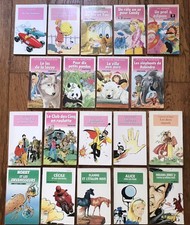 LOT de  20 livres de  Bibliothèque  Rose et Verte - divers auteurs