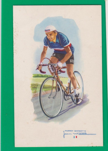 Cyclisme carte cycliste pierre - cyclisme,