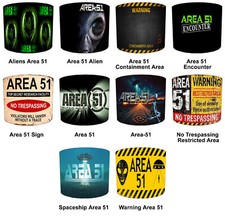 Abat-Jours Area 51 Aliens Lumières Plafond Abat-Jours Pendentif Abat-Jours Table