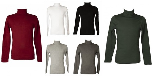Pull col roulé homme - pull,