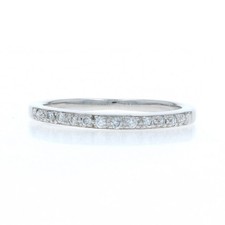 Bague De Mariage En Or Blanc