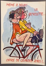 Carte postale Humoristique :  MEME A DEUX !  (173)