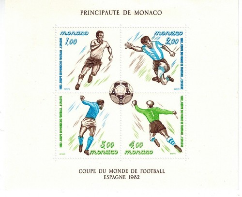 Timbre monaco bloc feuillet - de,